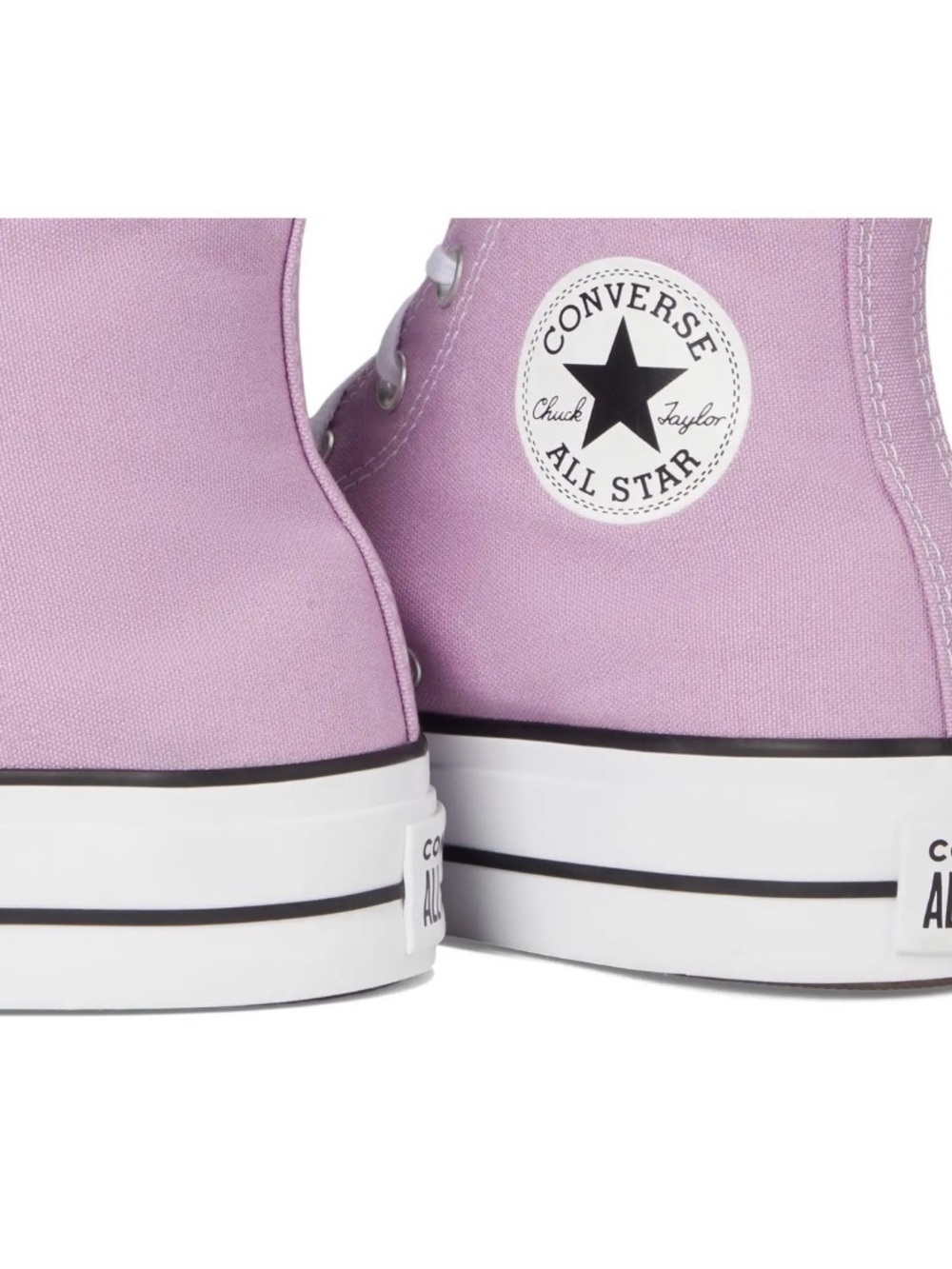 Converse Chuck Taylor All Star High-Top Platform Sneaker in Amethyst Size-9 - Picture 4 of 8